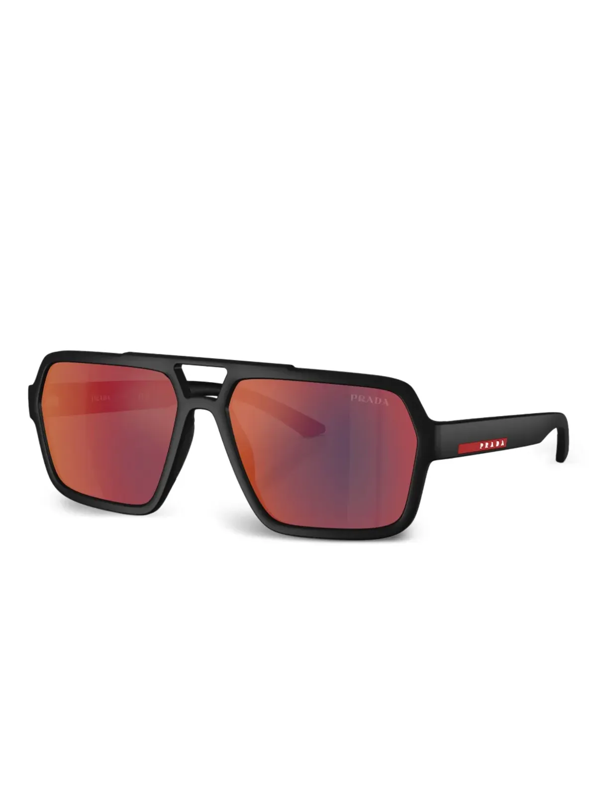 Prada Linea Rossa ミラーレンズ サングラス - 画像2