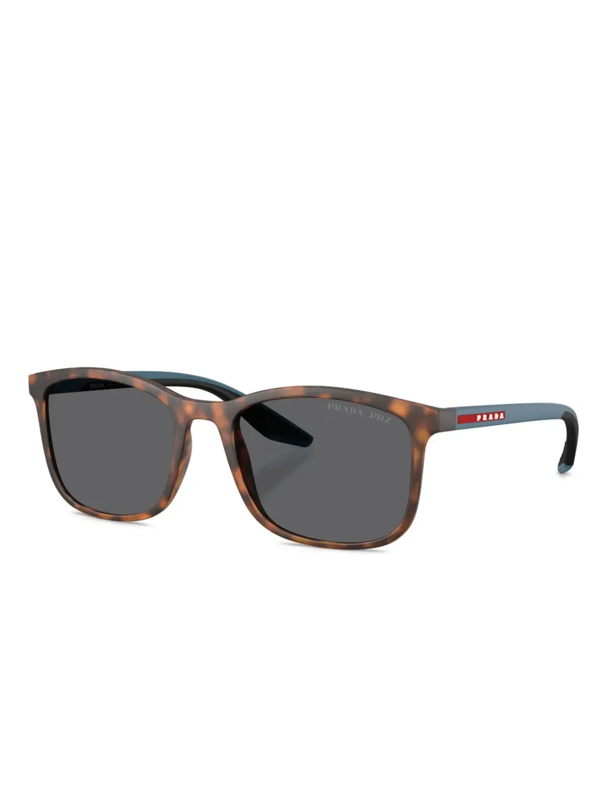 Prada Linea Rossa tortoiseshell square sunglasses - 画像2