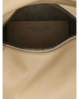 Brunello Cucinelli 小型デュオ曲線ハンドル レザートートバッグ - サムネイル4