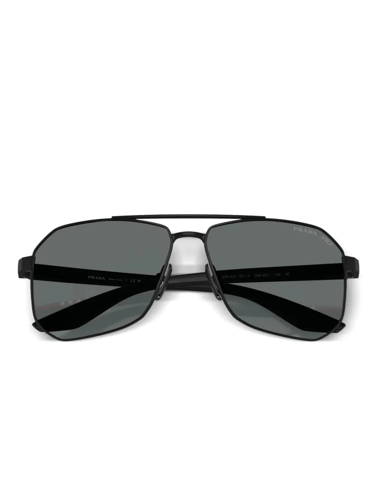 Prada Linea Rossa ジオメトリックフレーム サングラス - 画像5