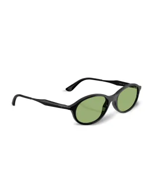 Vogue Eyewear ラウンドフレーム サングラス ブラック - サムネイル5