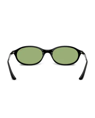 Vogue Eyewear ラウンドフレーム サングラス ブラック - サムネイル3