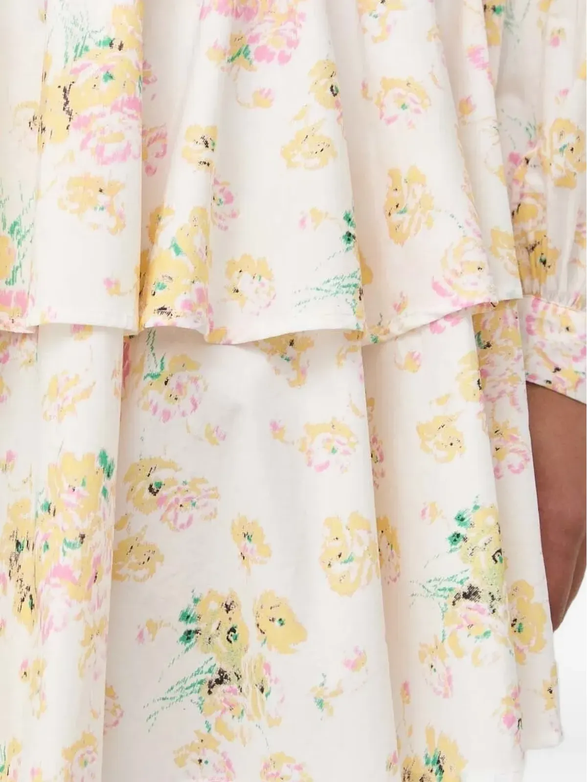 Custommade 花柄ミニスカート - 画像4