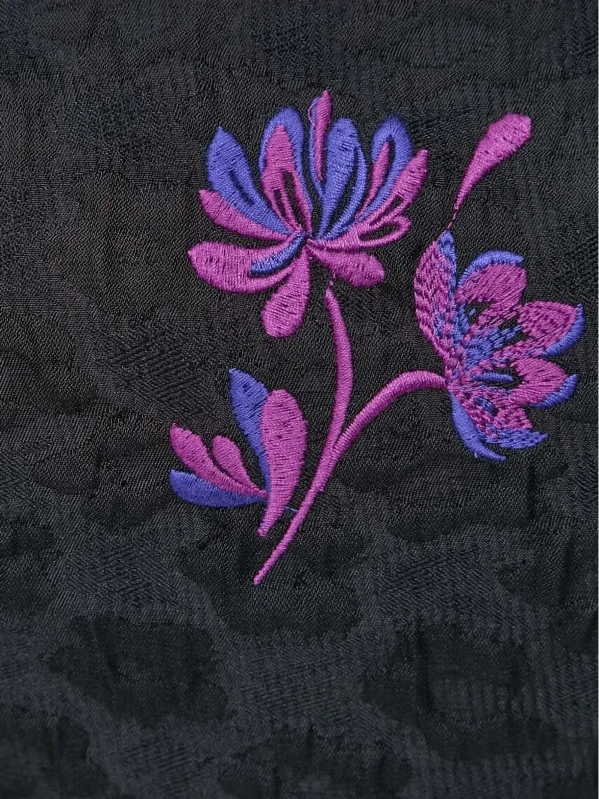 Custommade 花柄刺繍パフスリーブトップス - 画像5