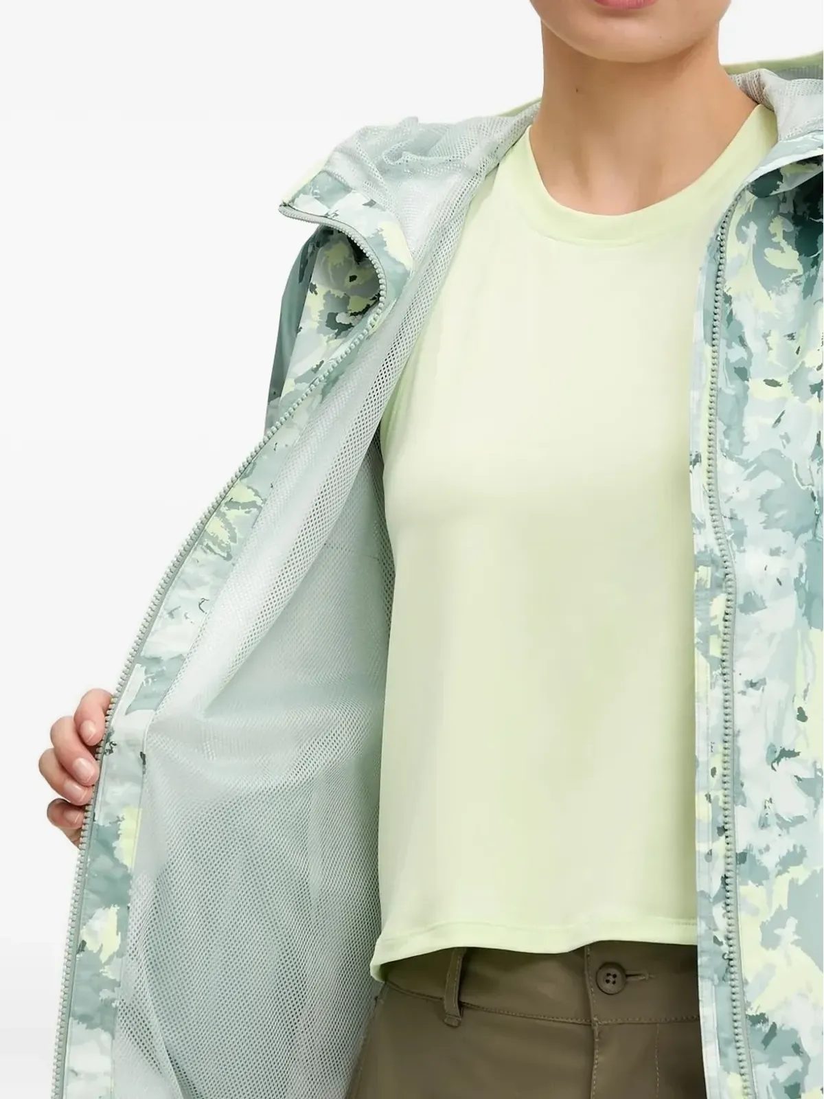 Helly Hansen 花柄プリントフード付きジャケット - 画像5