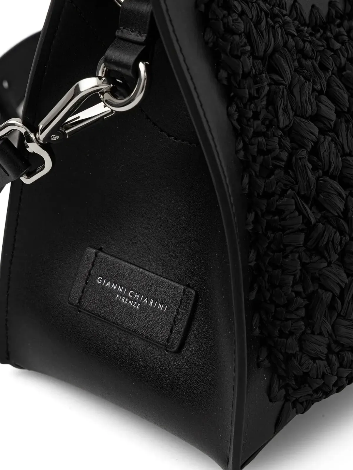 GIANNI CHIARINI 織りパネル クロスボディバッグ - 画像2