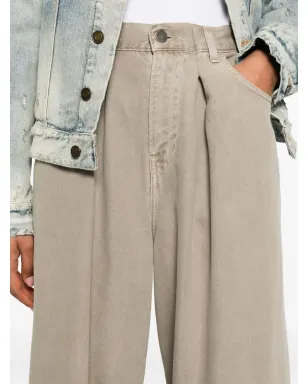 Haikure プリーツデニムワイドジーンズ - サムネイル5