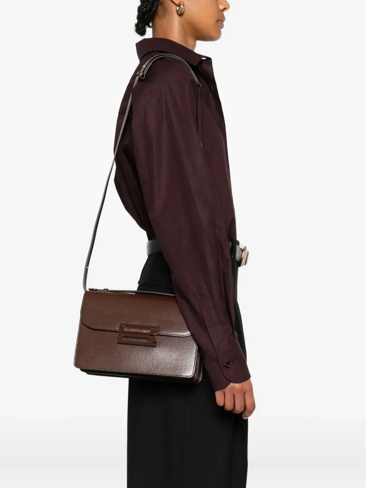 Victoria Beckham Dorian レザーショルダーバッグ - 画像2