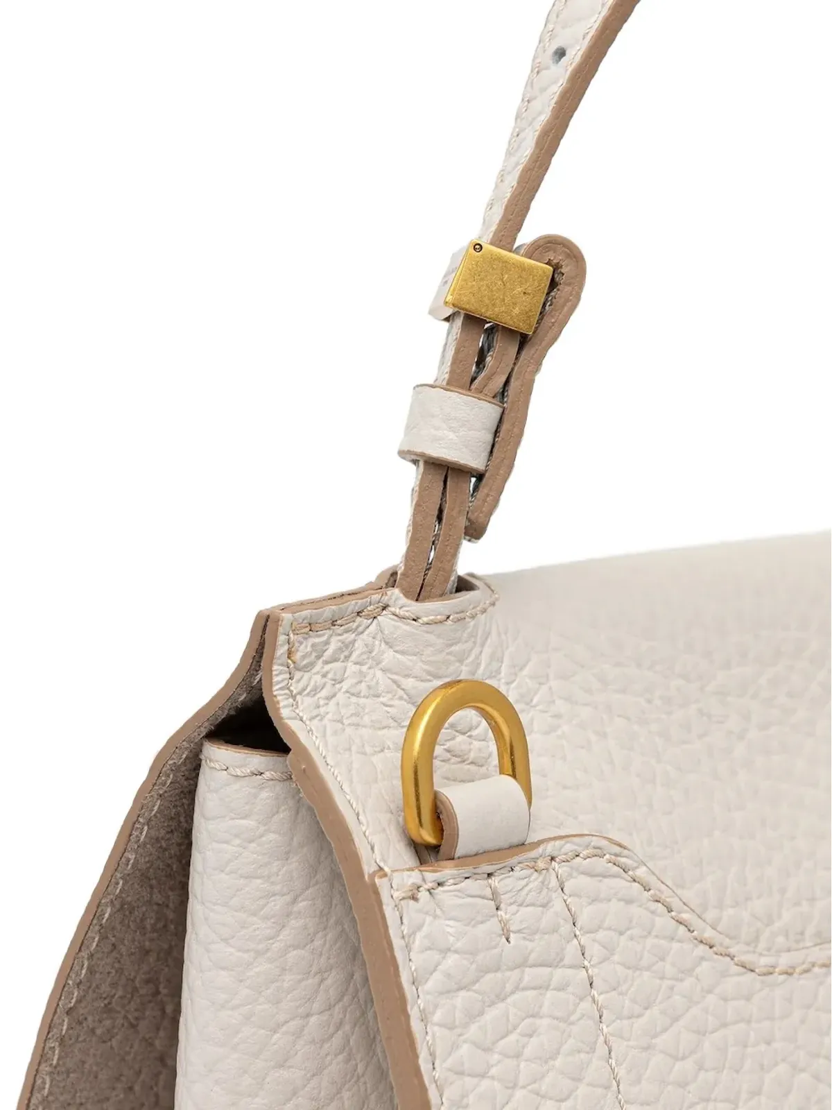 GIANNI CHIARINI Nicole レザー トートバッグ - 画像3