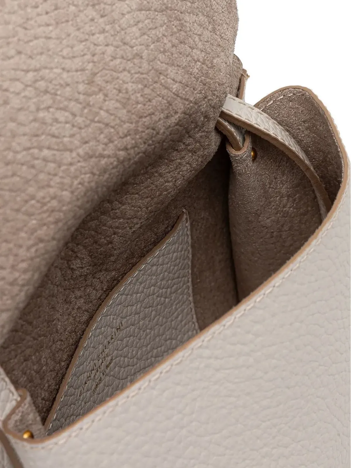 GIANNI CHIARINI Nicole レザー トートバッグ - 画像4
