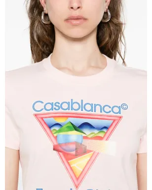 Casablanca テニスクラブ グラフィックプリント Tシャツ - サムネイル5