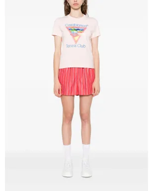 Casablanca テニスクラブ グラフィックプリント Tシャツ - サムネイル2