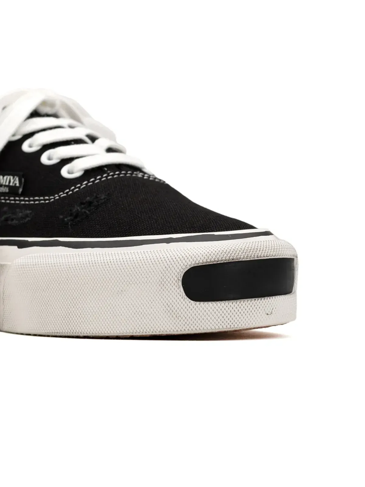 KAMIYA Herc distressed vulcanized sneakers - Black - 画像4