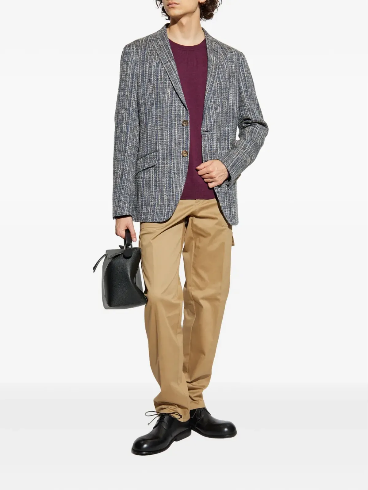 ETRO ツイードブレザー - 画像2