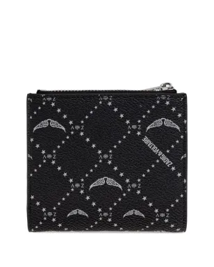 Zadig&Voltaire 翼プレート付きジップアラウンド・ウォレット ブラック - サムネイル2