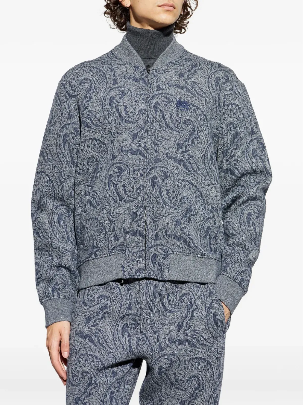 ETRO ペイズリープリント ボンバージャケット - 画像3