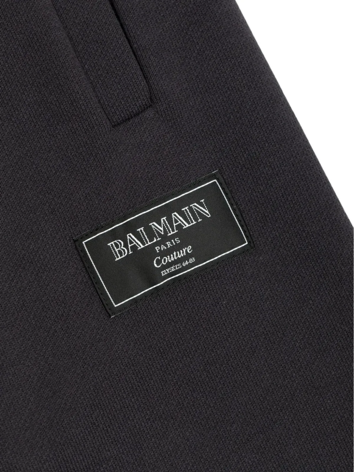 Balmain Kids ロゴパッチ トラックパンツ - 画像4