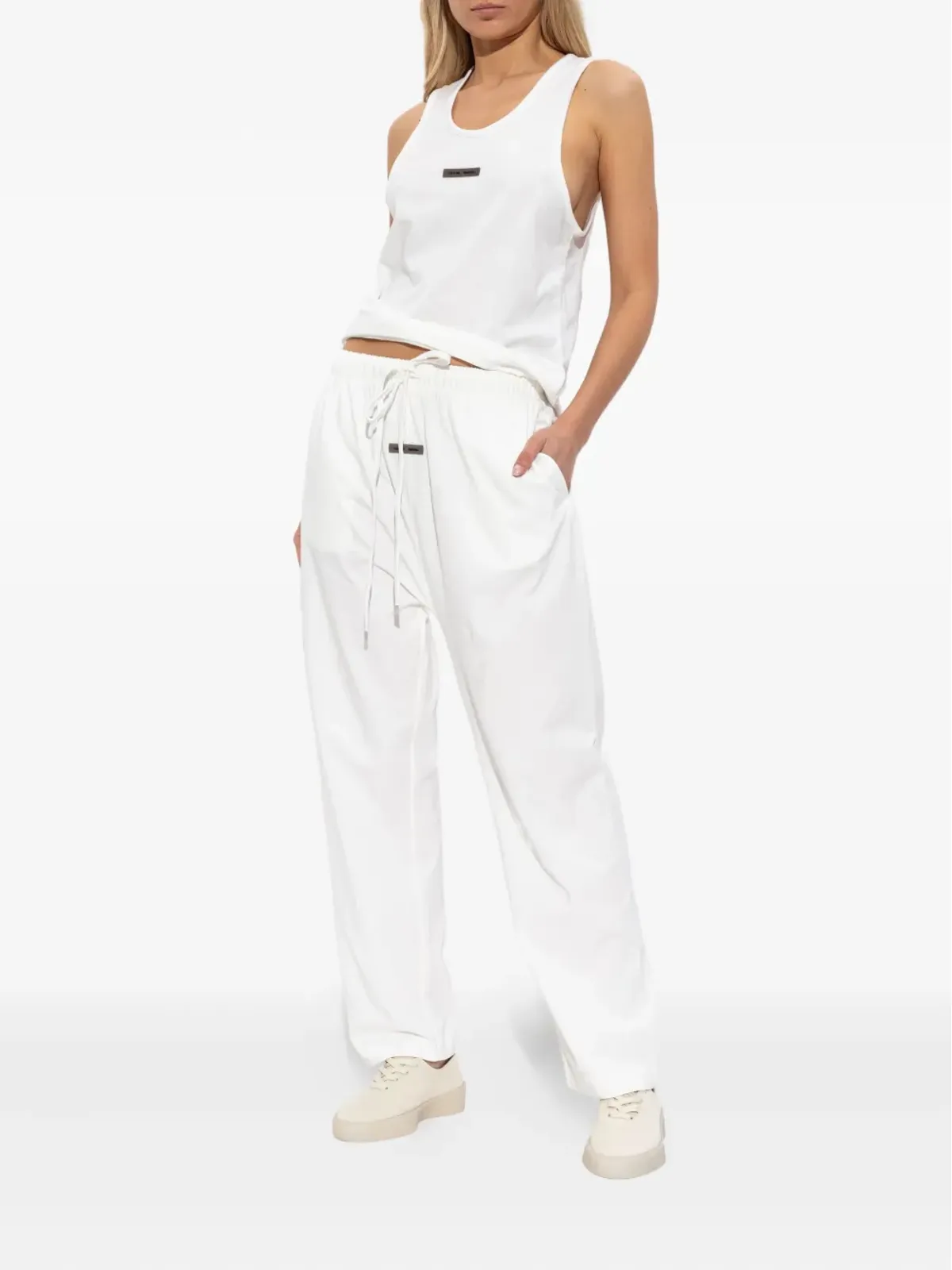 FEAR OF GOD ESSENTIALS ロゴパッチ タンクトップ - 画像2