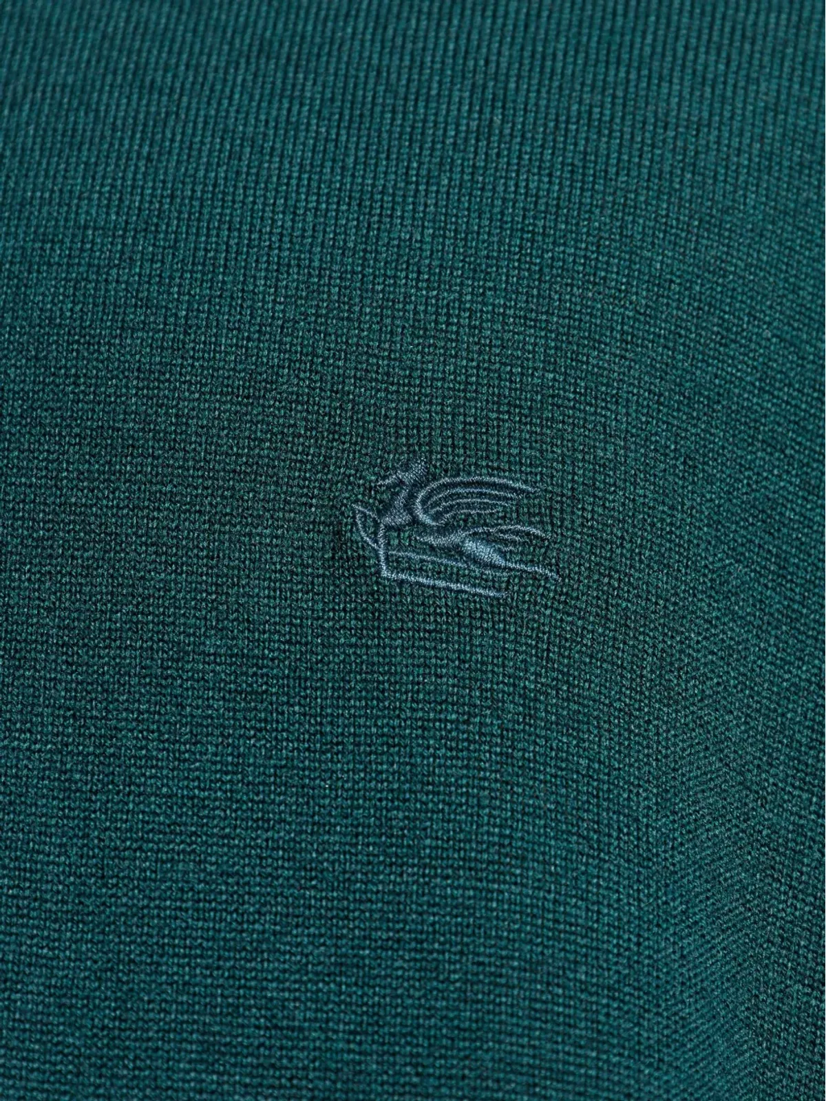 ETRO long-sleeve polo shirt - Green - 画像5