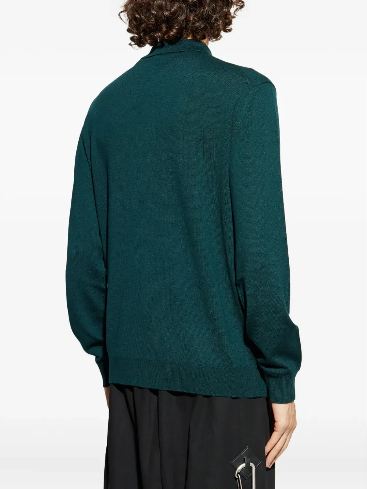 ETRO long-sleeve polo shirt - Green - 画像4