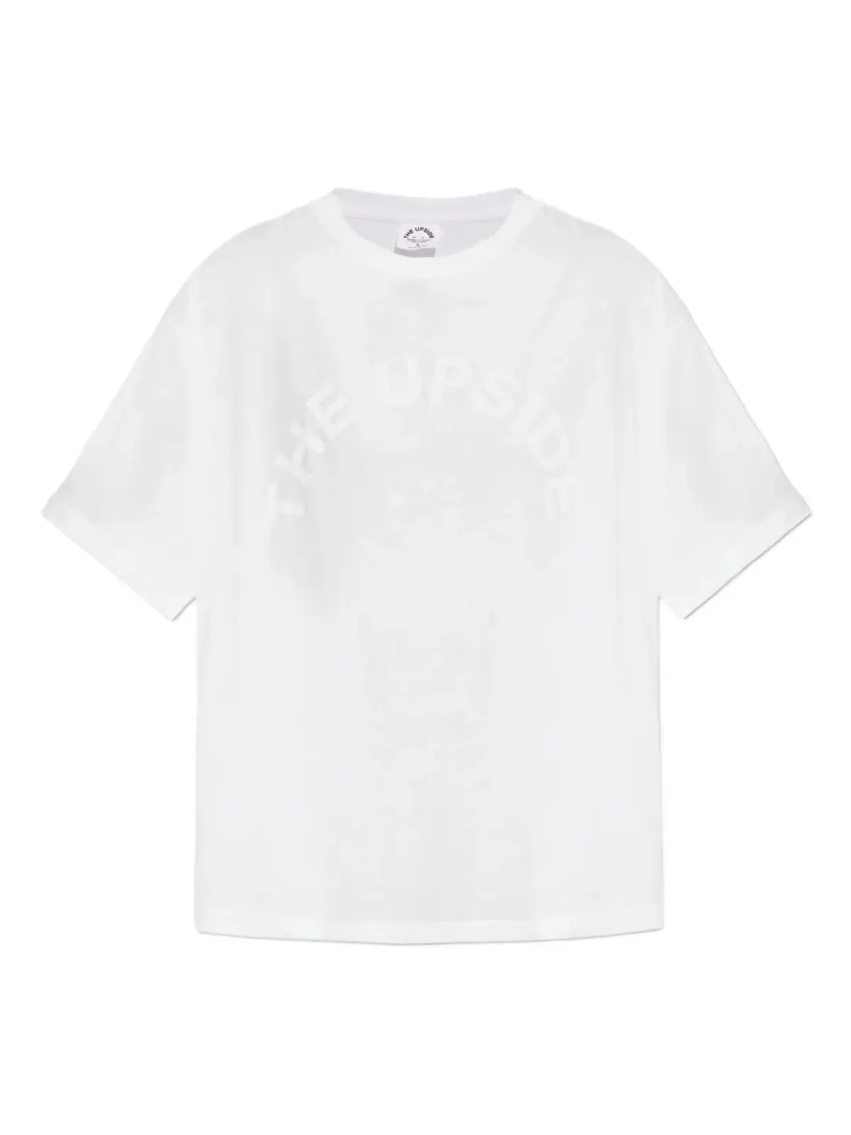 The Upside ロゴプリントTシャツ - ホワイト - 画像1