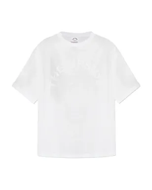 The Upside ロゴプリントTシャツ - ホワイト - サムネイル1