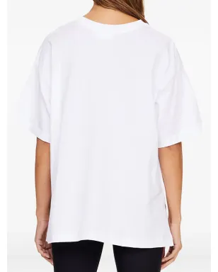 The Upside ロゴプリントTシャツ - ホワイト - サムネイル5