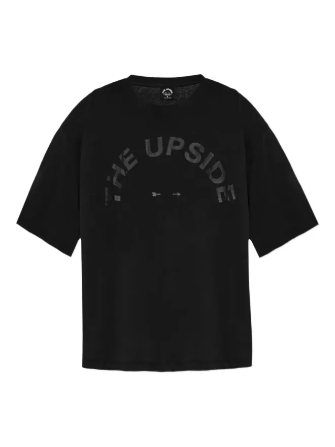 THE UPSIDE The Upside ロゴプリント半袖Tシャツの商品画像