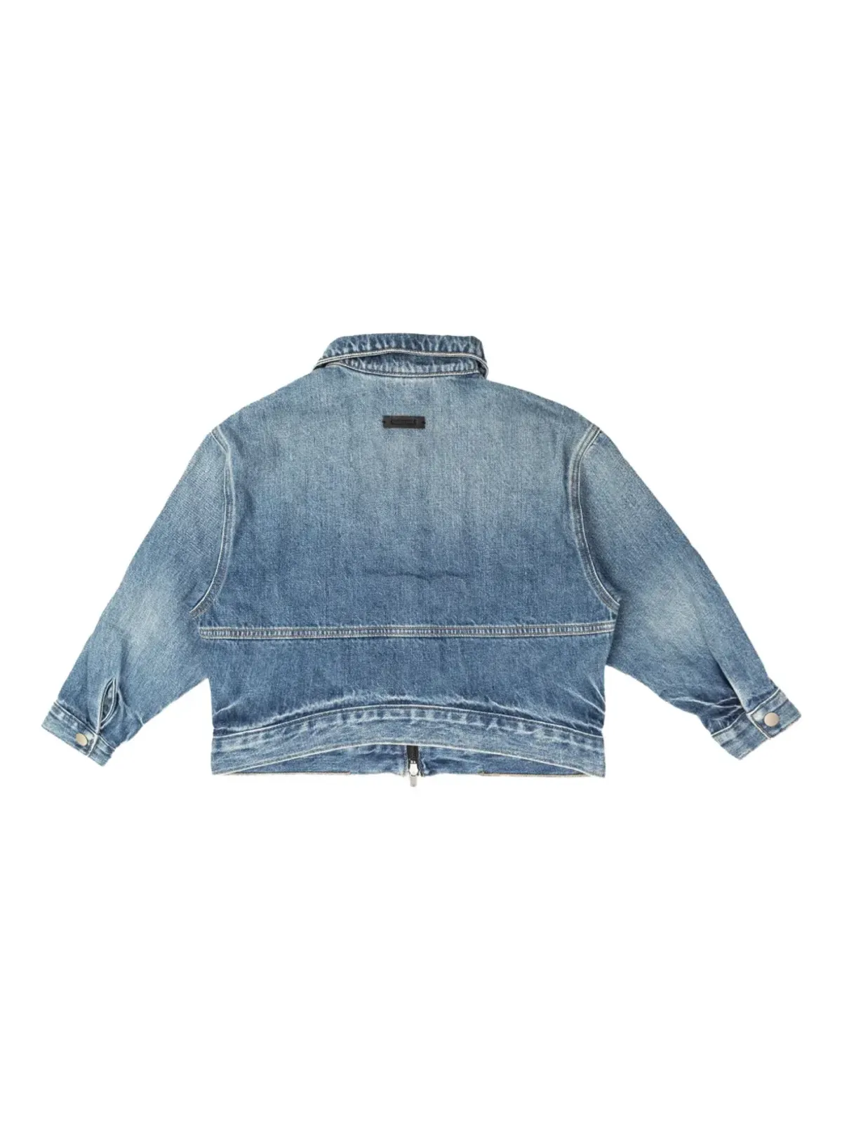 FEAR OF GOD ESSENTIALS KIDS ジップフロント デニムジャケット - 画像2