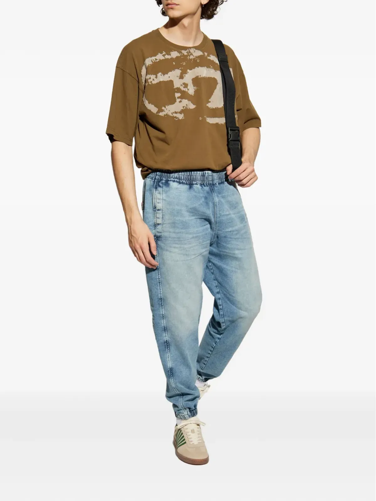 Diesel デニムジーンズ（D-LABB-S 裾ゴム入り） - 画像2