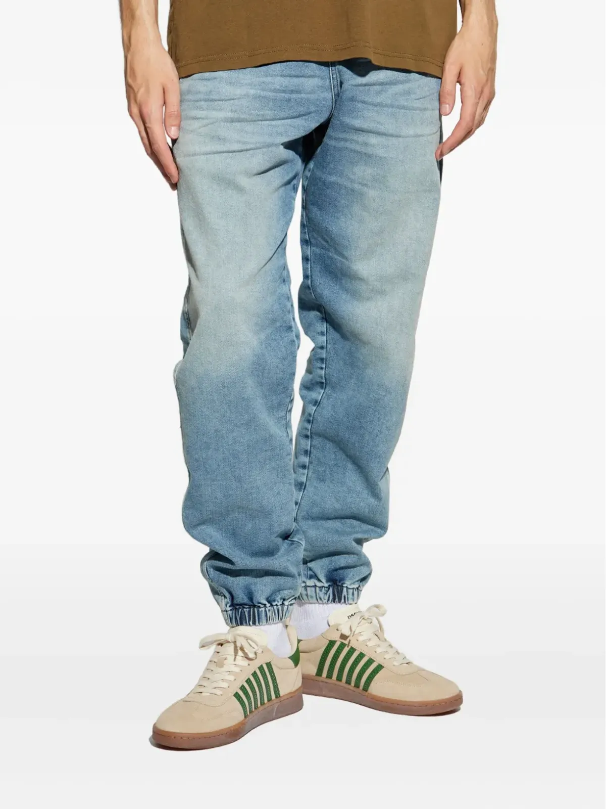 Diesel デニムジーンズ（D-LABB-S 裾ゴム入り） - 画像3