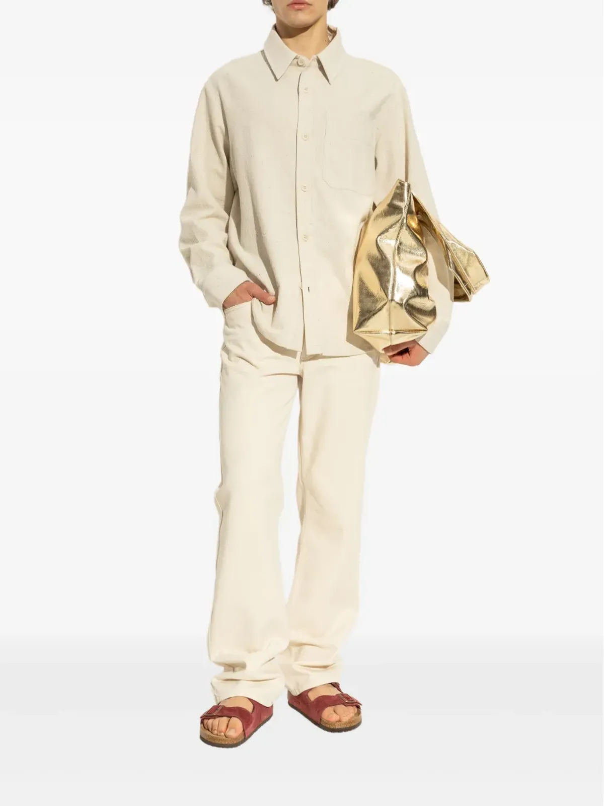 Birkenstock アリゾナ ダブルバックル スエード サンダル - 画像5