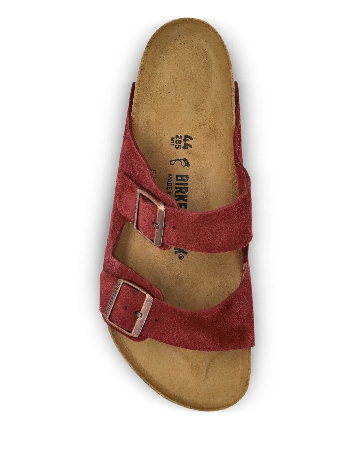 Birkenstock アリゾナ ダブルバックル スエード サンダル - 画像4