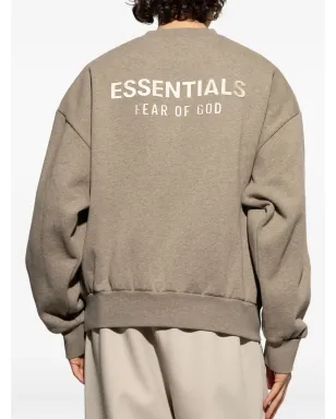 FEAR OF GOD ESSENTIALS ロゴアップリケ クルーネック スウェットシャツ - サムネイル4