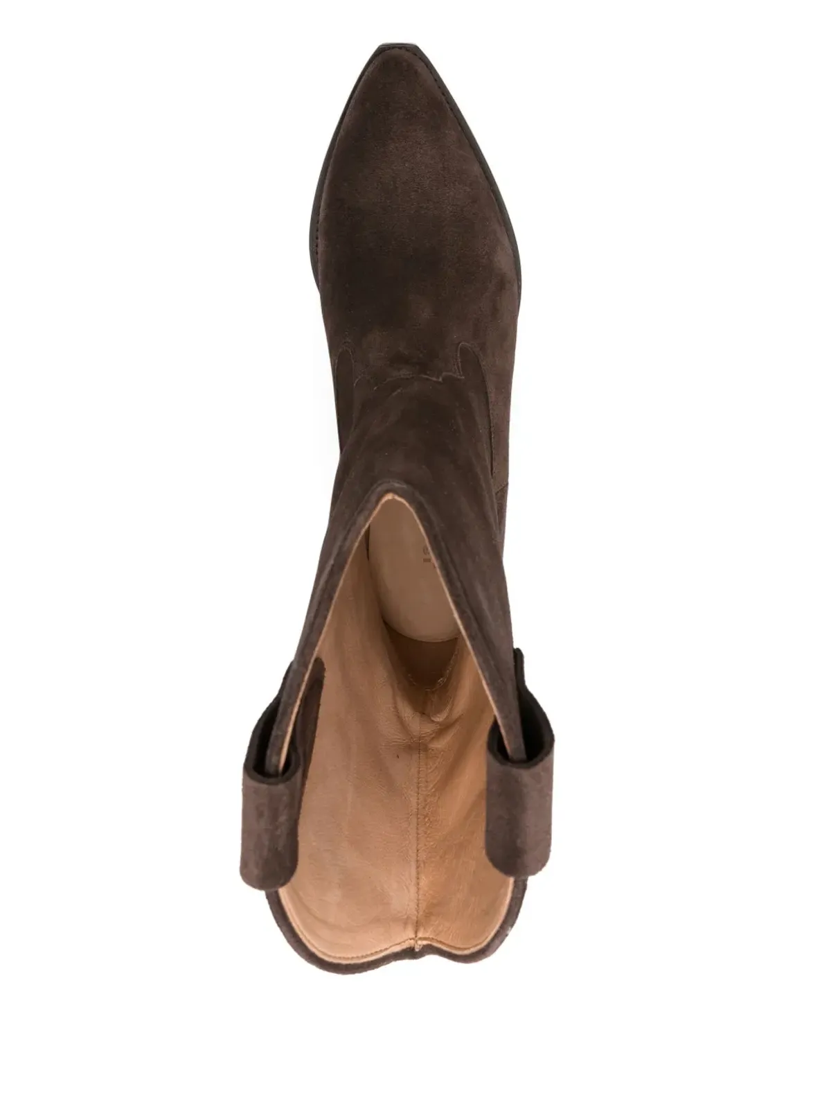 ISABEL MARANT スエード ポインテッドトゥ ブーツ - 画像4