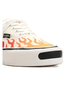 KAMIYA Herc flame-pattern vulcanized sneakers - サムネイル3