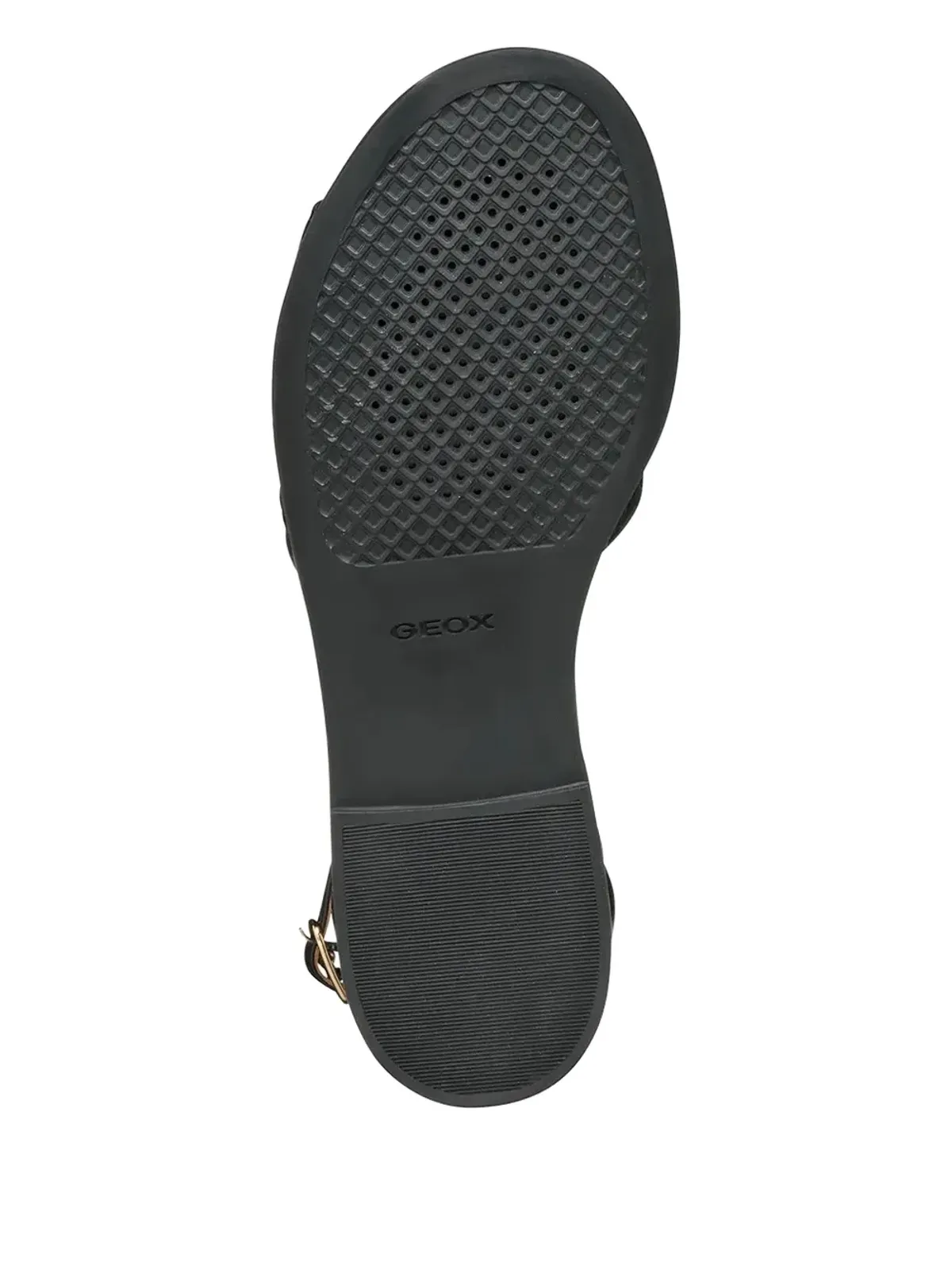 Geox Naileen woven ankle-strap flat sandals - Black - 画像5