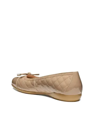 Geox Annytah B キルテッド ボウ バレエフラット - サムネイル3