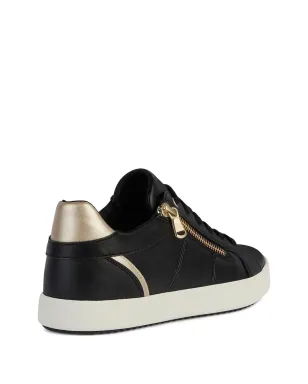 Geox Blomiee leather sneakers - Black - サムネイル2