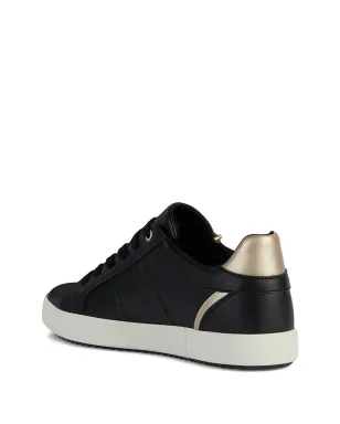 Geox Blomiee leather sneakers - Black - サムネイル3
