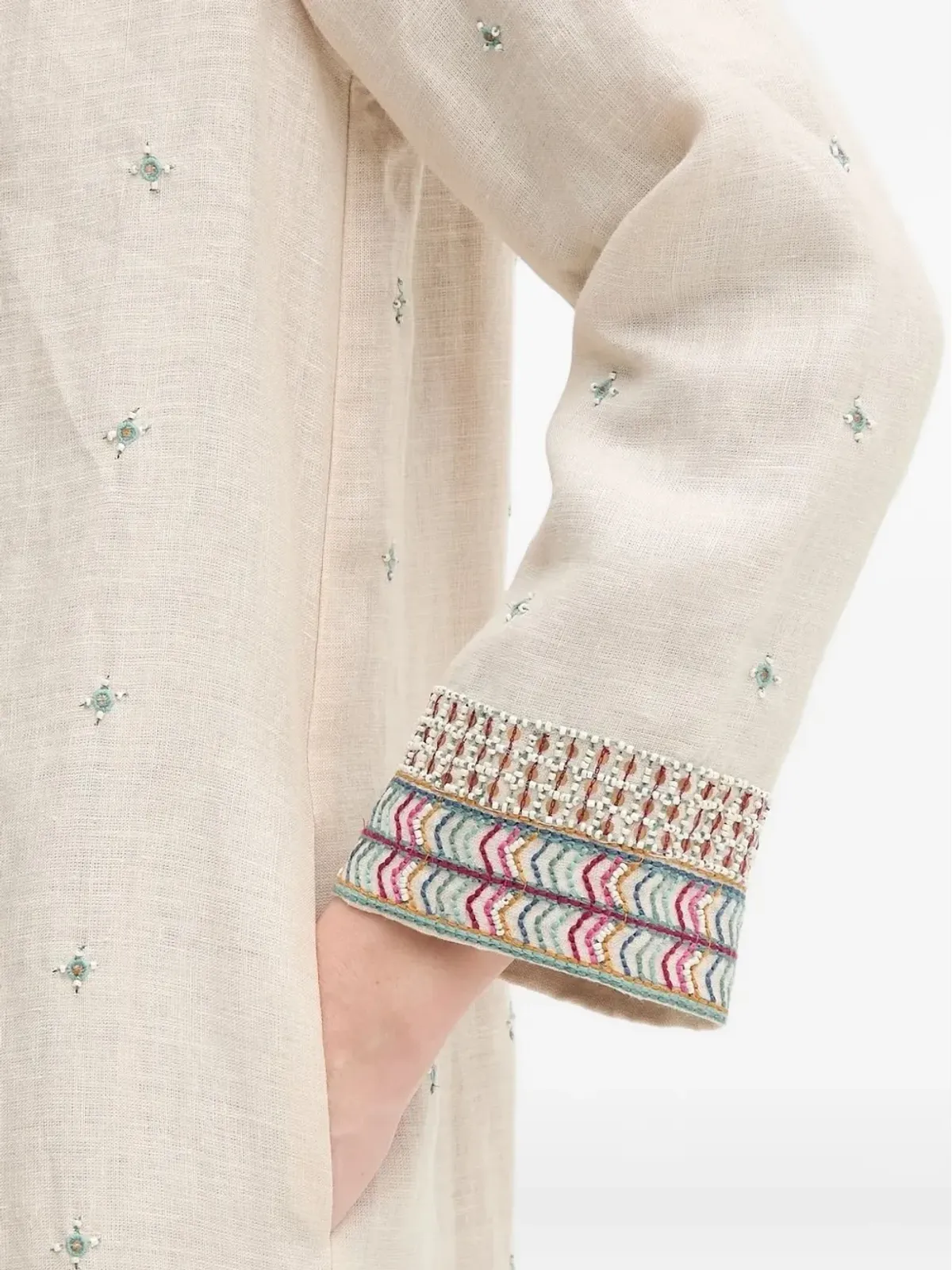 Hoss Intropia 刺繍ビーズトリムのトップス - 画像4