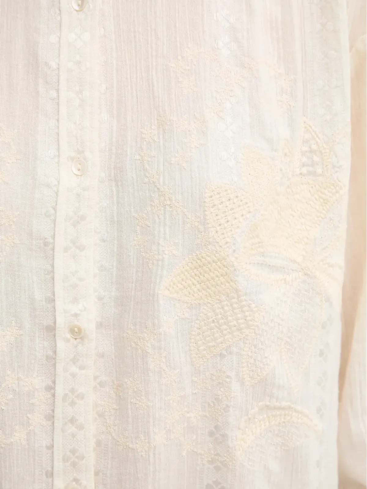 Hoss Intropia 花柄刺繍ブラウス - 画像5