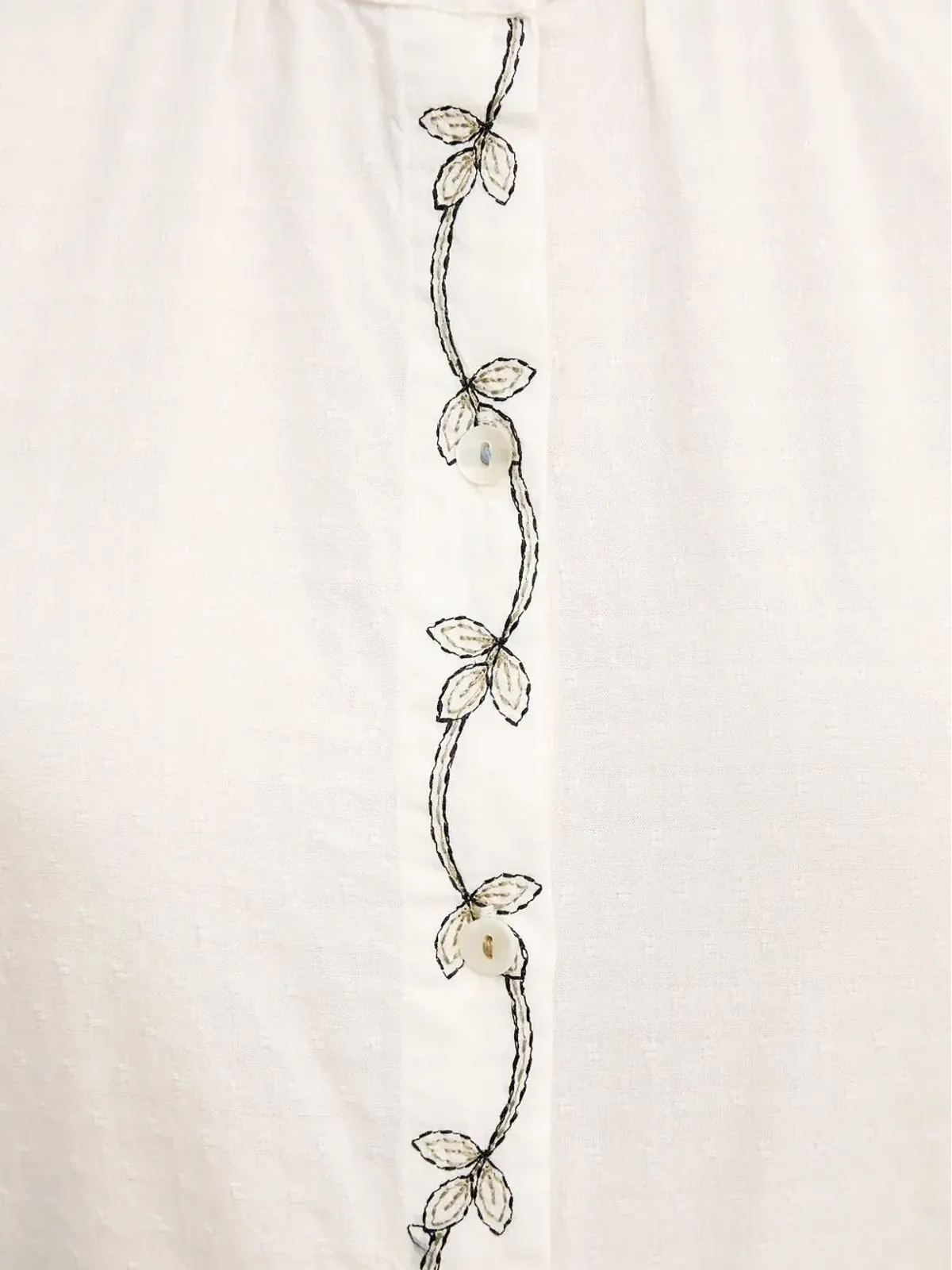 Hoss Intropia 刺繍花柄ブラウス - 画像4
