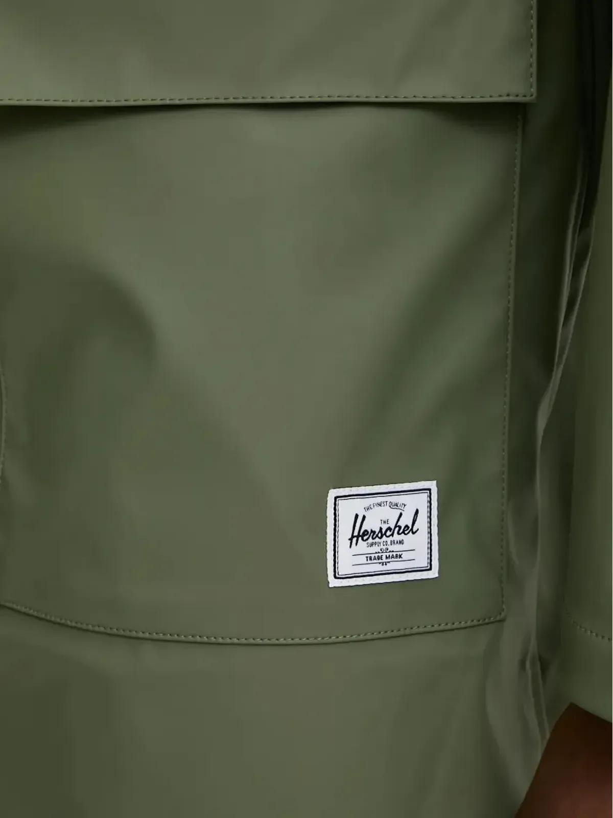 Herschel Supply Co. フード付きフラップポケット レインコート - 画像5