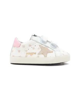 Golden Goose Kids スーパースター フラワープリント スニーカー - サムネイル1