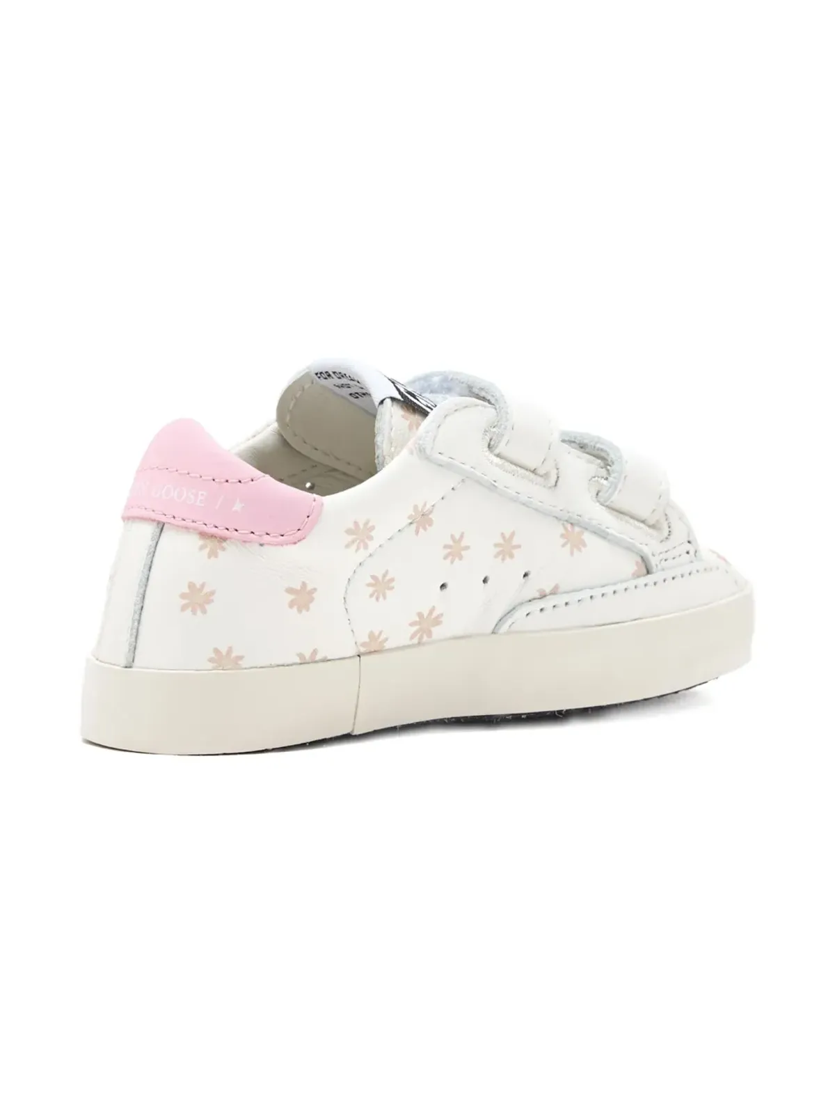 Golden Goose Kids スーパースター フラワープリント スニーカー - 画像3
