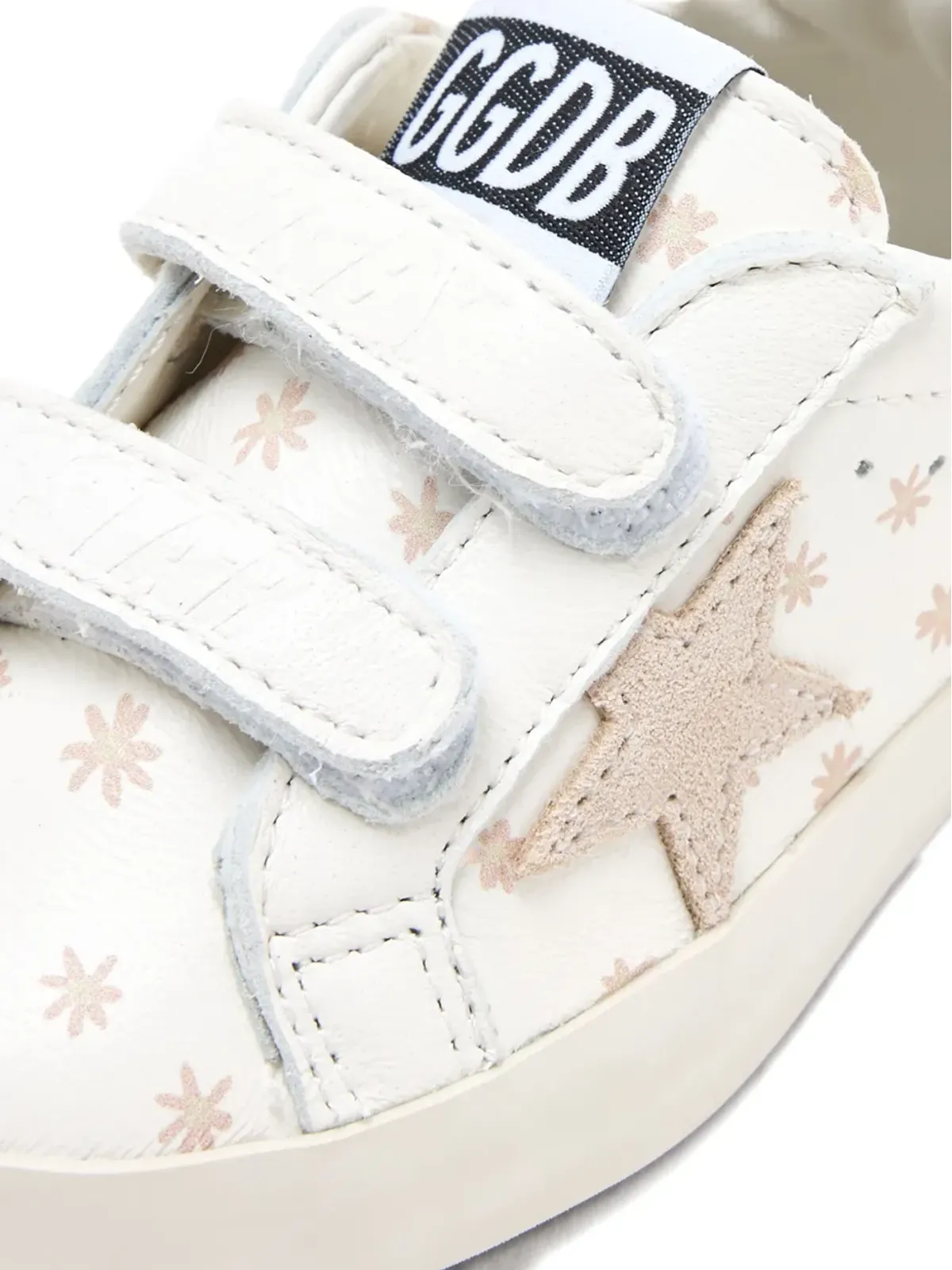 Golden Goose Kids スーパースター フラワープリント スニーカー - 画像4