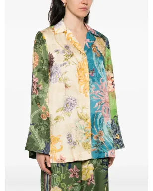 ALEMAIS Avery Spliced shirt - サムネイル3