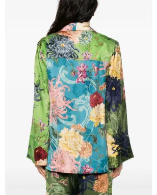 ALEMAIS Avery Spliced shirt - サムネイル4