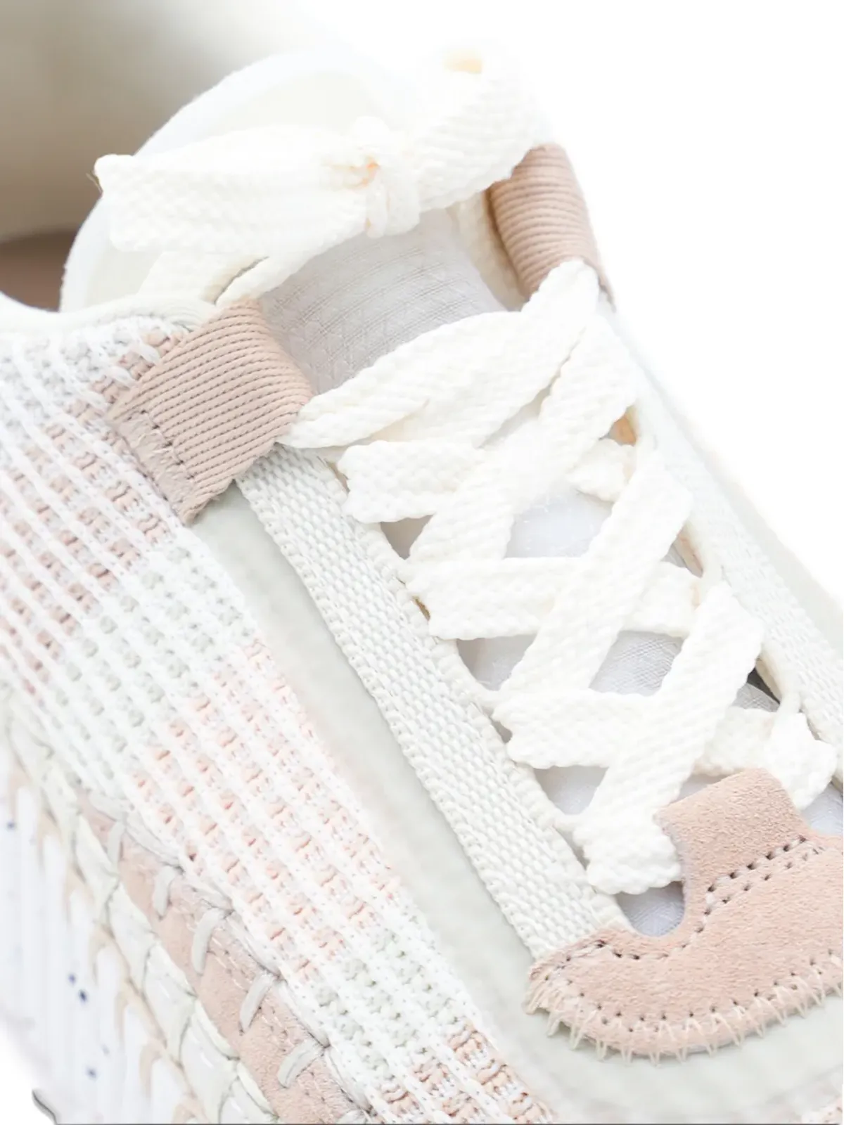 Chloé Nama 編み込みプラットフォームスニーカー - 画像4